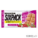［新パッケージ］UHA味覚糖 SIXPACKプロテインバー 