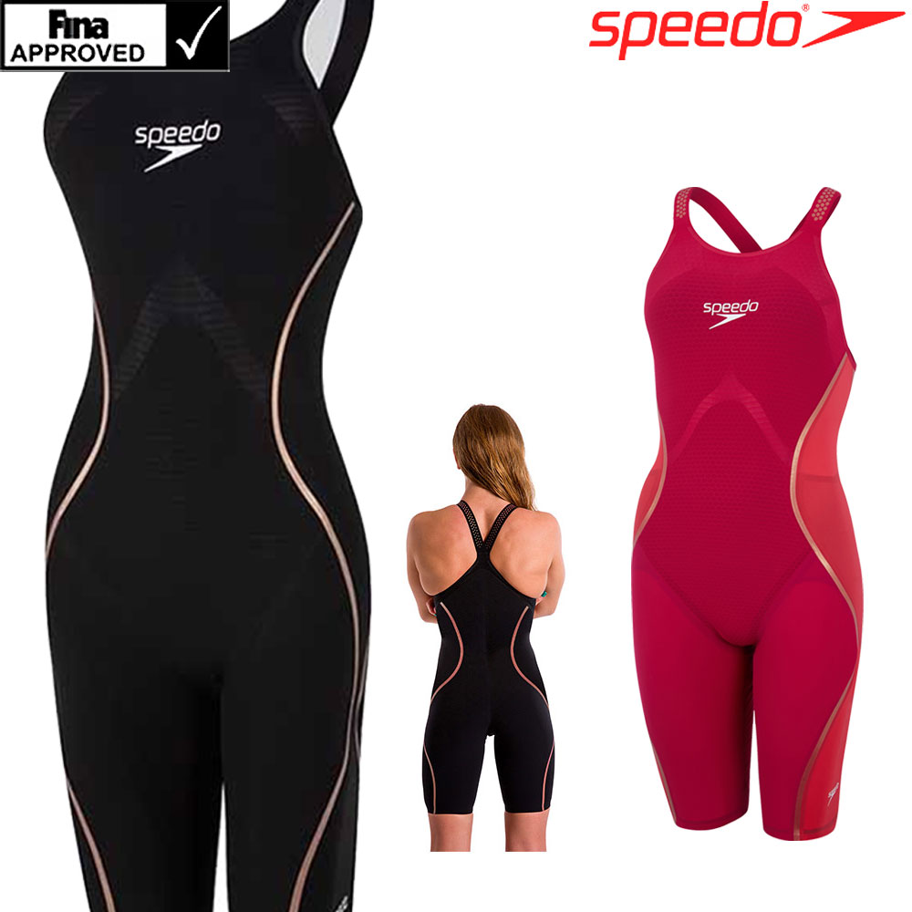 スピード 競泳水着 レディース FASTSKIN LZR Pure Intent Closedback Kneeskin ファストスキンレーザーピュアインテント ウィメンズ クローズドバック ニースキン SPEEDO FINA承認 短距離向き 高速水着 SCW11902F