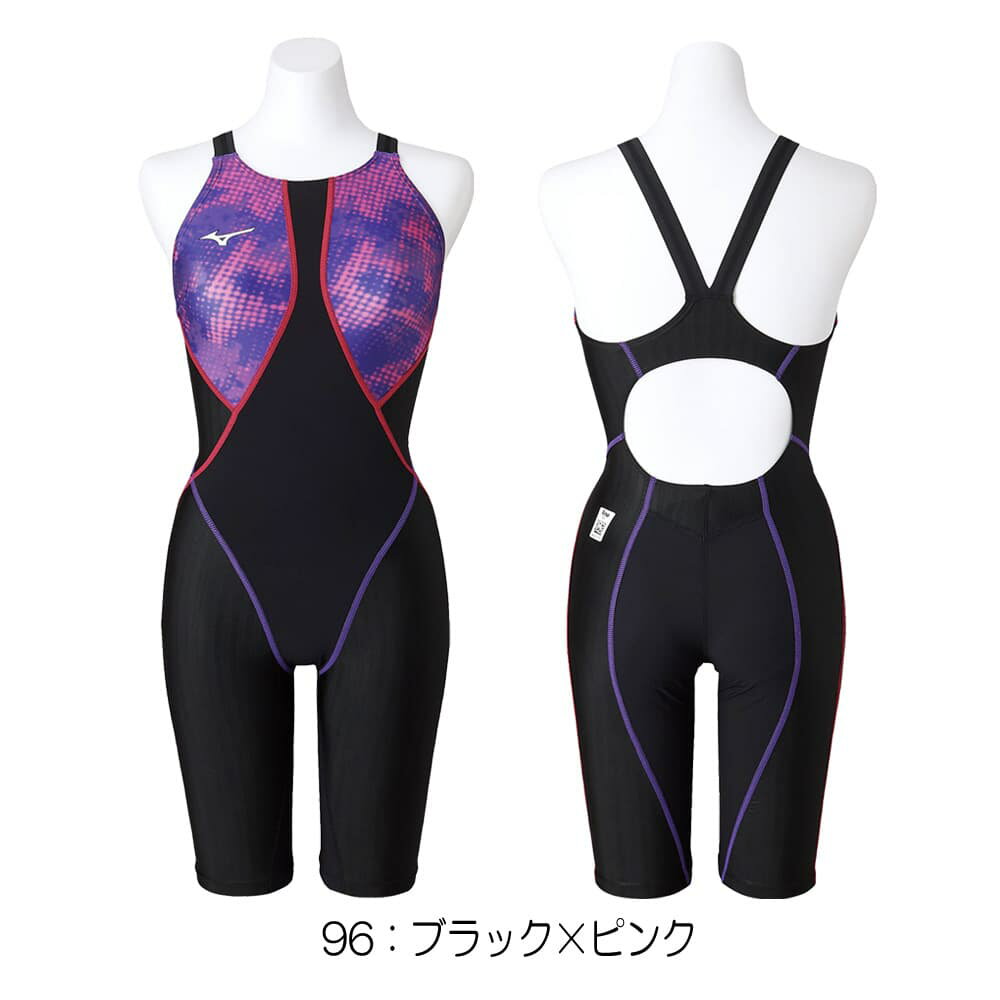 JSS ミズノ競泳水着 ハイレグ 黒系 中古使用感あり 練習水着撮影水着