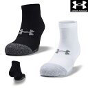 アンダーアーマー UNDER ARMOUR UAヒートギア ローカット ユニセックス 3足セット ソックス 靴下 U1346753
