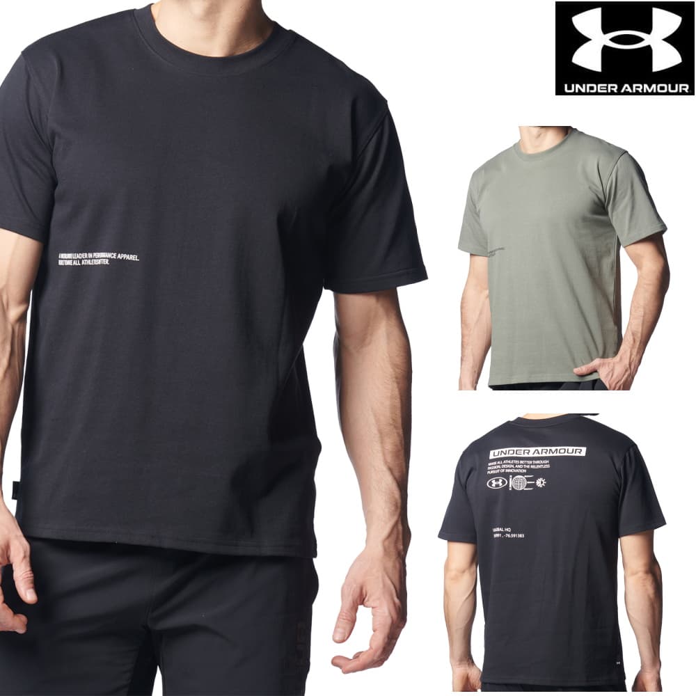 アンダーアーマー UNDER ARMOUR UAヘビーウエイト コットン ショートスリーブTシャツ マントラ メンズ スポーツアパレル トレーニング U1378366