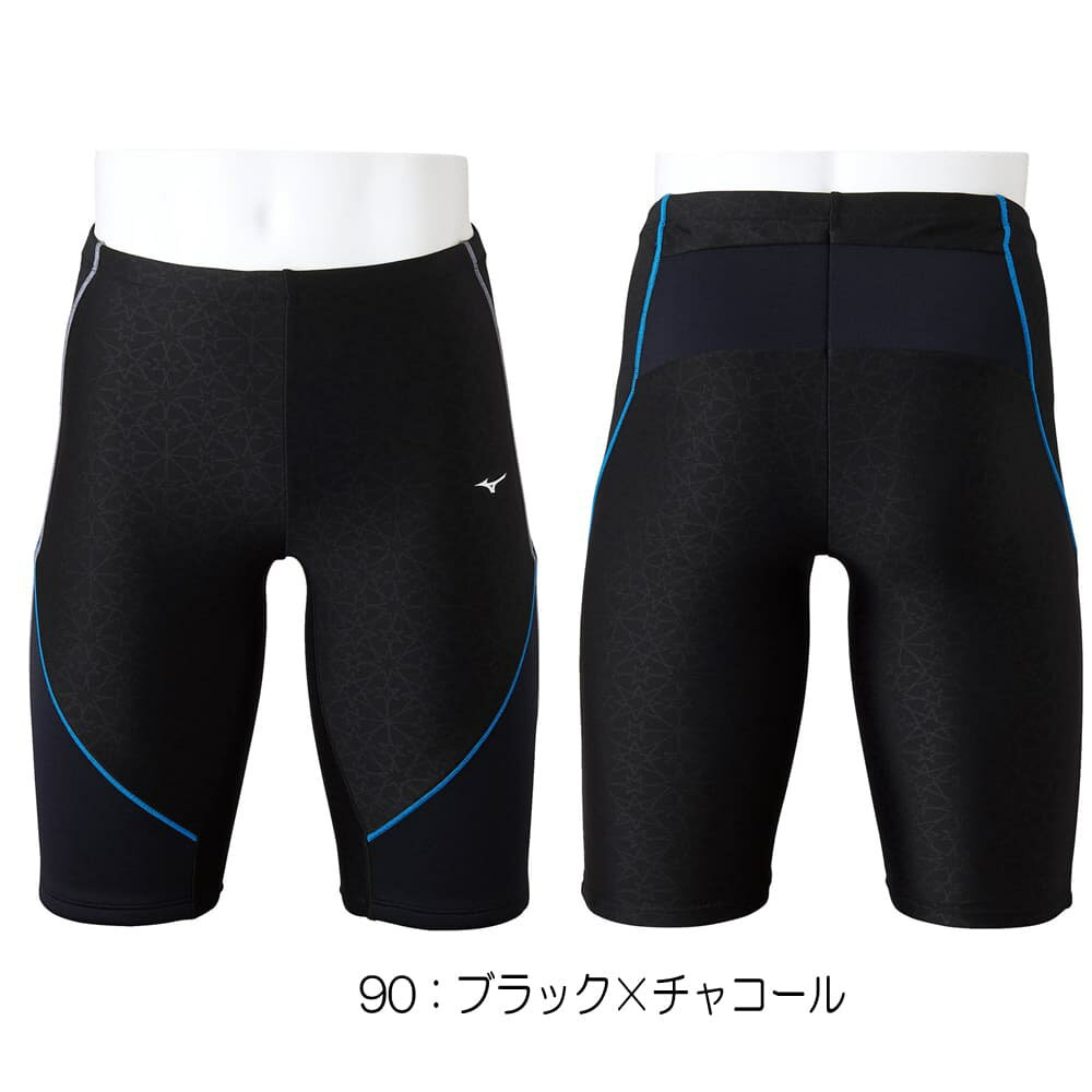 ミズノ MIZUNO フィットネス水着 メンズ スイムハーフスパッツ EZ Swim N2JB2121 3