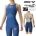ARENA アリーナ 競泳水着 レディース アクアフォース ストーム AQUAFORCE STORM CP WA承認モデル レーシングワンピーススパッツオープン...
