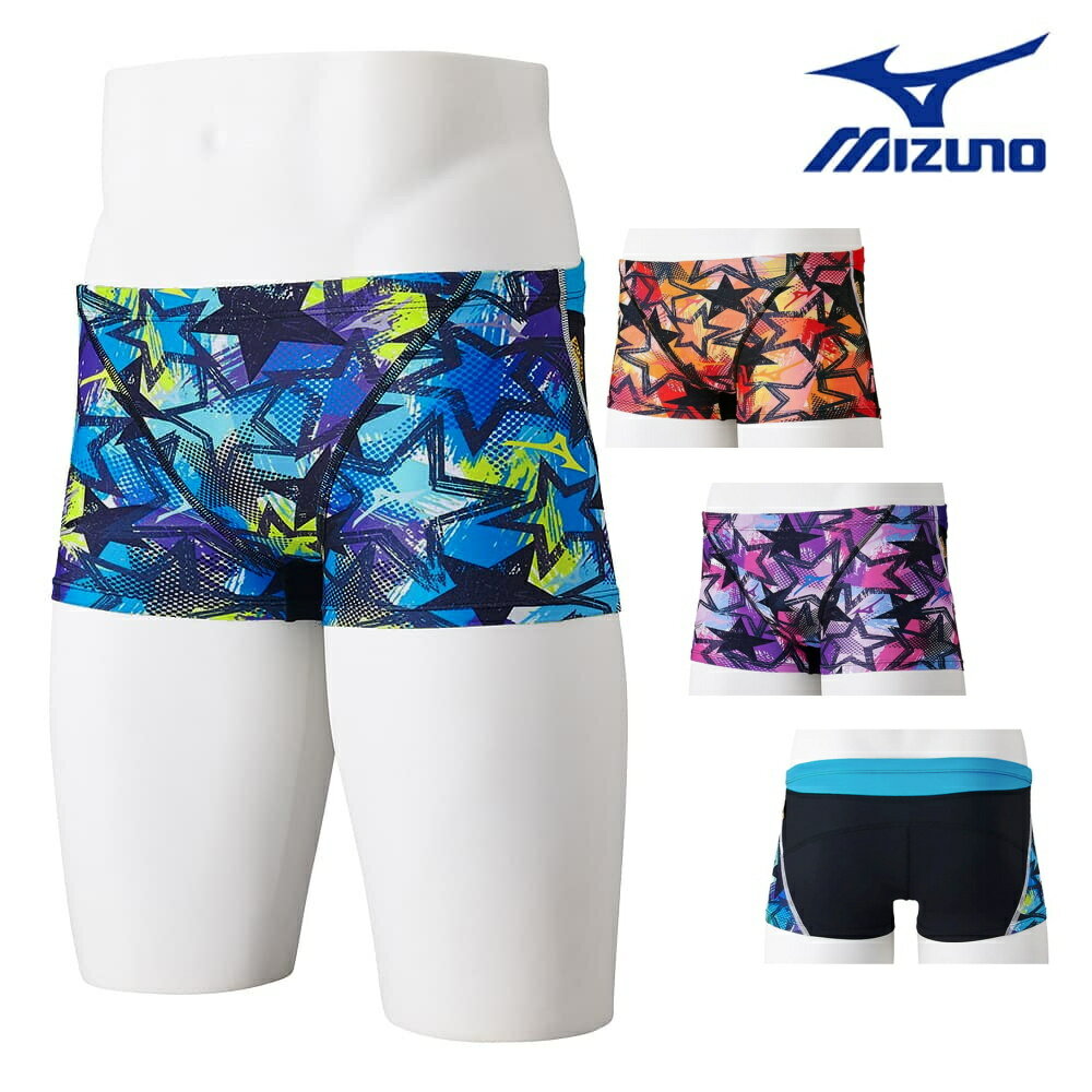 ミズノ MIZUNO 競泳水着 メンズ 練習用 エクサースーツ ショートスパッツ EXER SUITS U-Fit ダイナモーションフィット 競泳練習水着 2024年春夏モデル N2MBB081