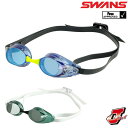 スワンズ SWANS 水泳 ジュニアレーシングゴーグル J ジェイ ミラーレンズ ノンクッション FINA承認 競泳 辰デザイン 辰年 SR-11JMLD24S