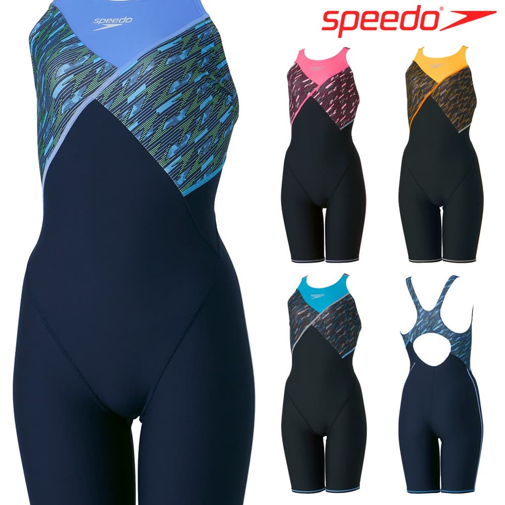 スピード SPEEDO 競泳水着 レディース 練習用 ブーンフローターンズニースキン オールインワン ENDURAN..