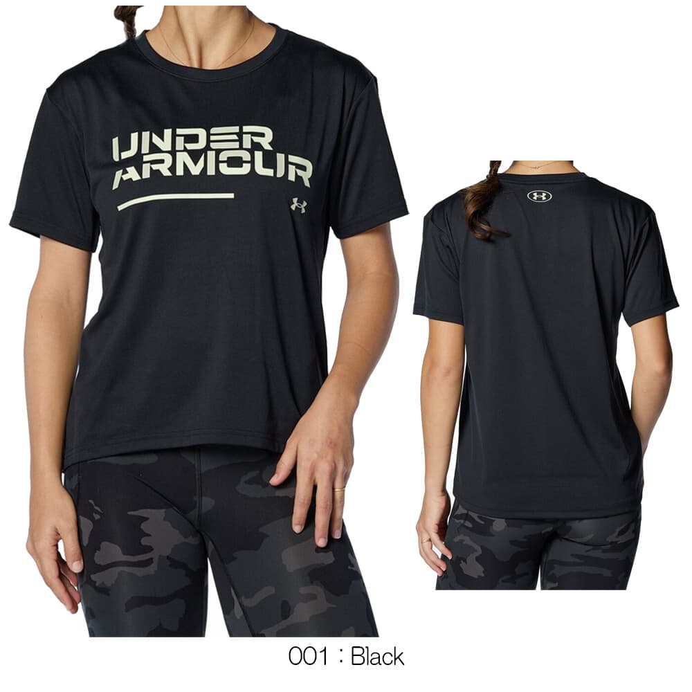 アンダーアーマー UNDER ARMOUR UAテック クロップ ショートスリーブTシャツ レディース 女性 スポーツアパレル トレーニング U1384709