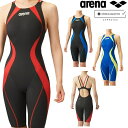 アリーナ ARENA 競泳水着 レディース WA承認モデル レーシングハーフスパッツ オープンバック オールインワン AQUA ADVANCED AQUA XT...