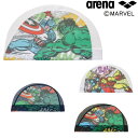 アリーナ ARENA 水泳 メッシュキャップ スイムキャップ 昇華プリント MARVEL マーベル 水泳小物 2024年春夏モデル DIM-4008(4)