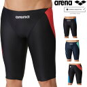 アリーナ ARENA 競泳水着 メンズ WA承認モデル レーシングスパッツハーフレッグ AQUA RACING AQUA STRIPE-D FAR-3555M ...