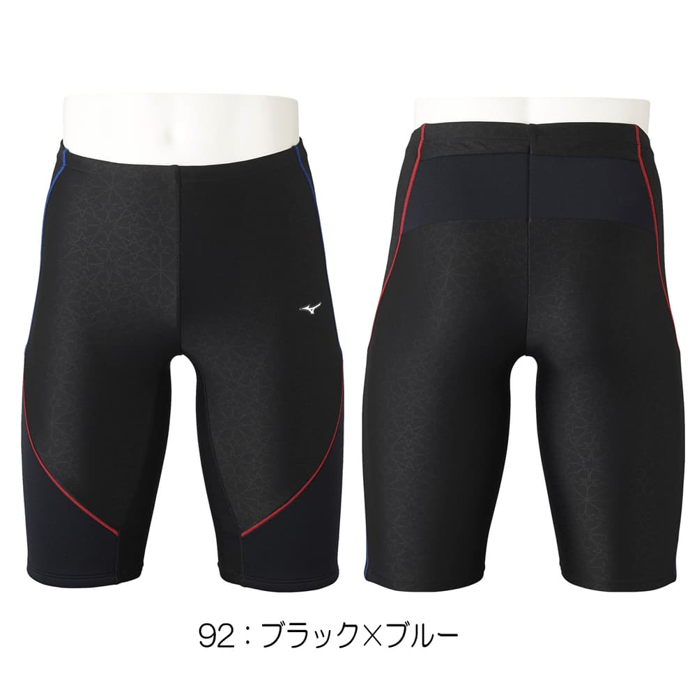 ミズノ MIZUNO フィットネス水着 メンズ スイムハーフスパッツ EZ Swim N2JB2121 2