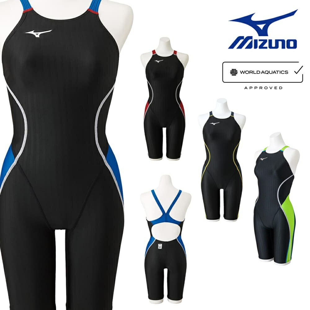 ミズノ MIZUNO 競泳水着 レディース WORLD AQUATICS承認 ハーフスーツ レースオープンバック STREAM AC..