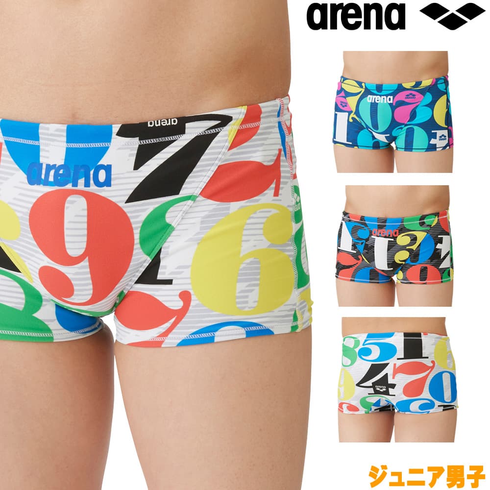 アリーナ ARENA 競泳水着 ジュニア男子 練習用 トレーニングスパッツ ショートレッグ タフスキンEP 競泳練習水着 2024年春夏モデル SAR-4115J