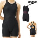 スピード SPEEDO フィットネス水着 レディース ブロークンニースキン パッド付き ISOFLEX 2 SFW12251