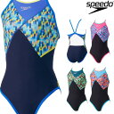 スピード SPEEDO 競泳水着 レディース 練習用 リニアグラディエンツターンズスーツ ENDURANCE ECO 競泳練習水着 2024年秋冬モデル STW...