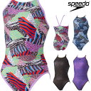 スピード SPEEDO 競泳水着 練習用水着 レディース ファンピースエムターンズスーツー セパレート ワンピースタイプ ENDURANCE ECO 競泳練習水...