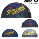 アリーナ ARENA 水泳 メッシュキャップ 昇華プリント MARVEL マーベル 『スパイダーマン』 ディズニー スイムキャップ 水泳帽 水泳小物 2024年秋冬モデル AS4FSC80U