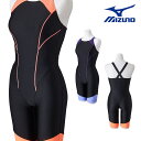 ミズノ MIZUNO フィットネス水着 レディース STROKE ONEオールインワン パッド付き 2024年春夏モデル N2JGB302