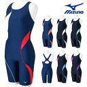 ミズノ MIZUNO フィットネス水着 レディース STROKE ONEオールインワン パッド付き 2025年春夏モデル N2JGC312