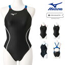 ミズノ MIZUNO 競泳水着 レディース WA承認モデル ミディアムカット レースオープンバック STREAM ACE ストリームフィットA N2MA1224...