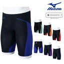 ミズノ MIZUNO 競泳水着 メンズ WA承認モデル GX・SONIC LITE ハーフスパッツ 2025年春夏モデル N2MBC011 fina マーク あ...