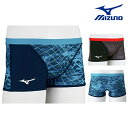 ミズノ MIZUNO 競泳水着 練習用水着 メンズ エクサースーツ ショートスパッツ EXER SUITS U-Fit 競泳練習水着 2025年春夏モデル N2...