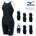 ミズノ MIZUNO 競泳水着 レディース WA承認モデル GX・SONIC LITE ハーフスーツ オールインワン 2025年春夏モデル N2MGC211 f...