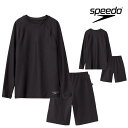 スピード SPEEDO スクール水着 ユニセックス水着(男女兼用) ジュニア ユニパロングスリーブ オールインワン ポリエステルトリコット3 2025年春夏モデ...