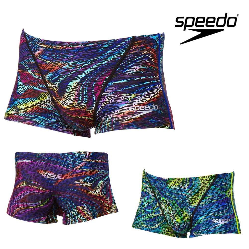 スピード SPEEDO 競泳水着 練習用水着 メンズ モノグラムジャパン2ターンズボックス ENDURANCE ECO 競..