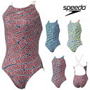 スピード SPEEDO 競泳水着 練習用水着 レディース ウェーブロゴターンズスーツ ENDURANCE ECO 競泳練習水着 2025年春夏モデル STW02...