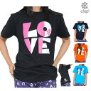 クラップ CLAP ラブクラップ ティー Tシャツ 半袖 レディース トップス スポーツアパレル トレーニング フィットネス 女性 CTS25025(4)
