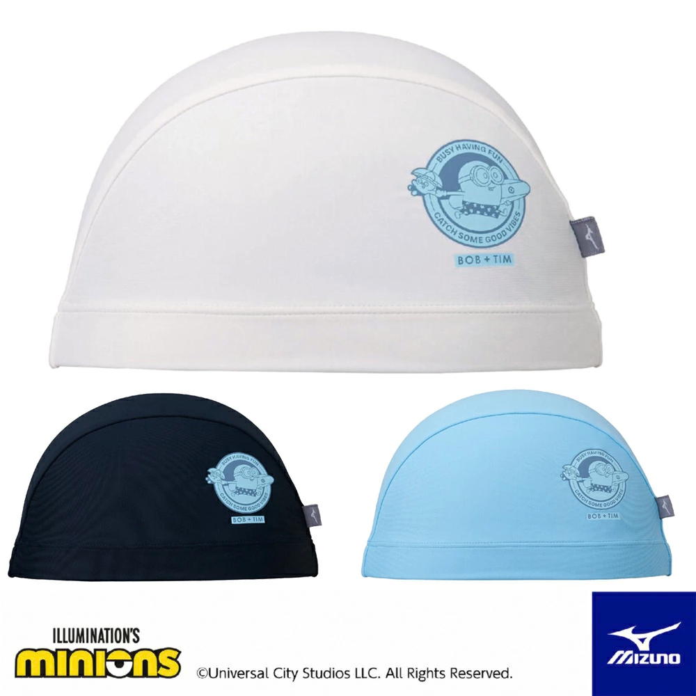 ミズノ MIZUNO 水泳 2WAYキャップ スイムキャップ ミニオンズ MINIONS 水泳小物 2025年春夏モデル N2JW..