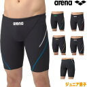 アリーナ ARENA 競泳水着 練習用水着 ジュニア男子 トレーニングスパッツ ハーフレッグ タフスーツ タフスキンE 競泳練習水着 2025年春夏モデル AS...