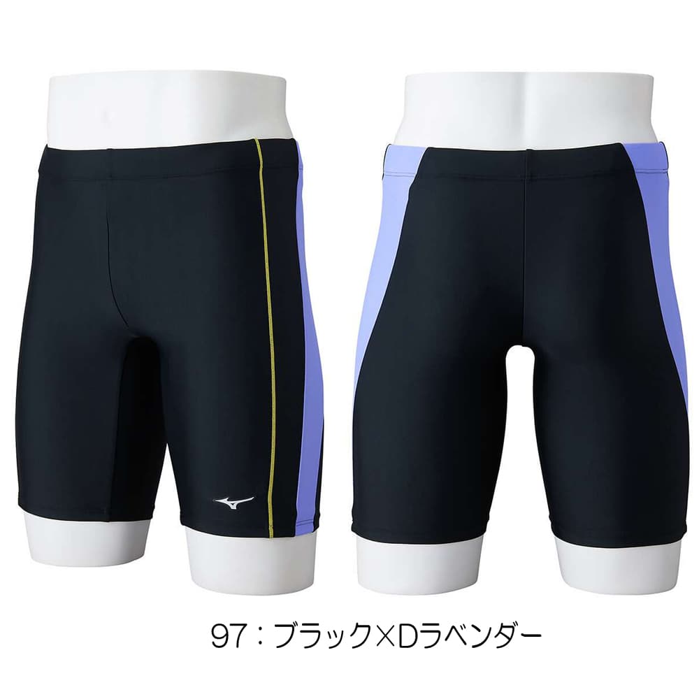 ミズノ MIZUNO フィットネス水着 メンズ FMハーフスパッツ 立体カップ付き N2JBB615