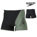 スピード SPEEDO 競泳水着 練習用水着 メンズ パネルフリージリーターンズハーフボックス ENDURANCE ECO 競泳練習水着 ST52303