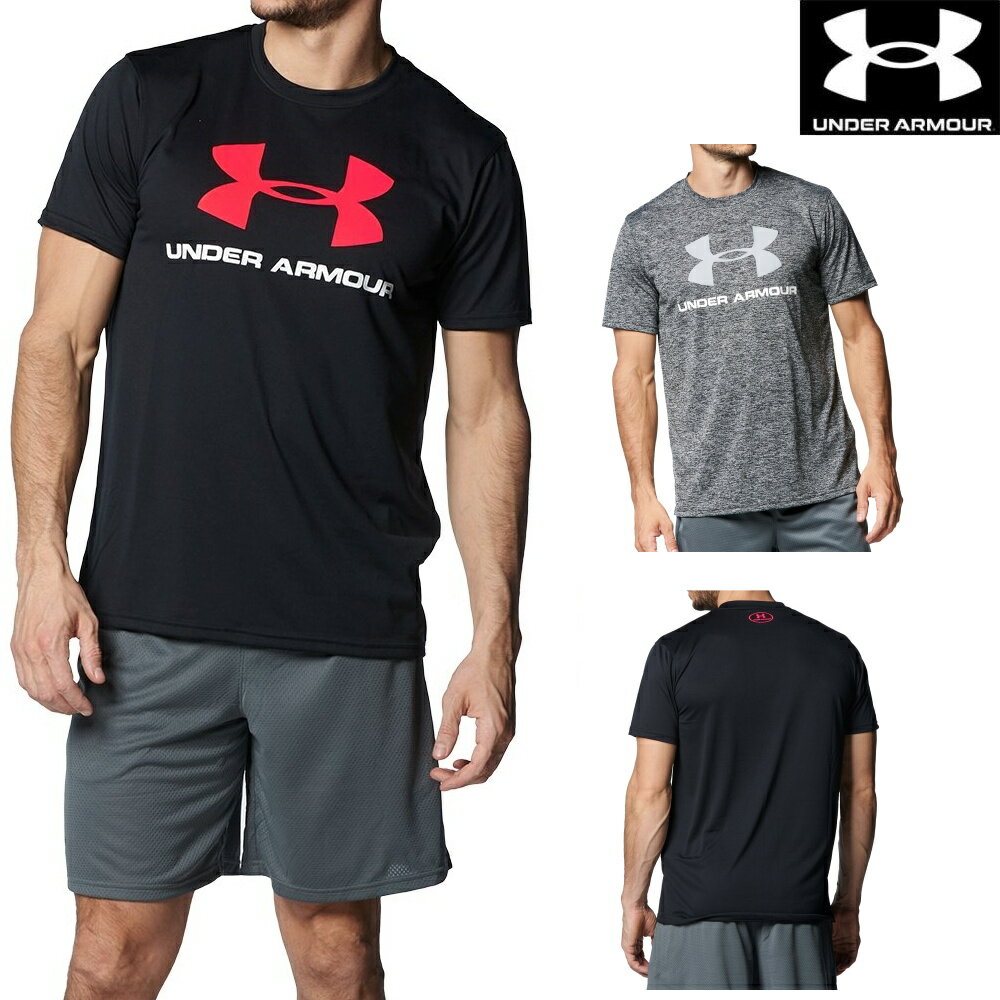 アンダーアーマー UNDER ARMOUR UAテック ビッグロゴ ショートスリーブTシャツ メンズ スポーツアパレ..