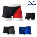 ミズノ MIZUNO 競泳水着 メンズ 練習用 ショートスパッツ EXER SUITS U-Fit 競泳練習水着 N2MB2576