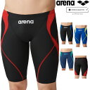 アリーナ ARENA 競泳水着 メンズ WA承認モデル レーシングスパッツ ハーフレッグ AQUA ADVANCED AQUA XTREME ARN-4022M fina マーク あり(4)