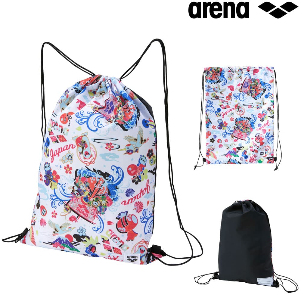 アリーナ ARENA 水泳 マルチバッグ アリーナ君 スイミングバッグ ナップサック ナップザック スポーツ..