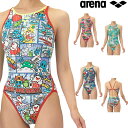アリーナ ARENA 競泳水着 練習用水着 レディース トレーニングワンピース オープンバック タフスーツ アリーナ君 タフスキンEP 競泳練習水着 2025年...