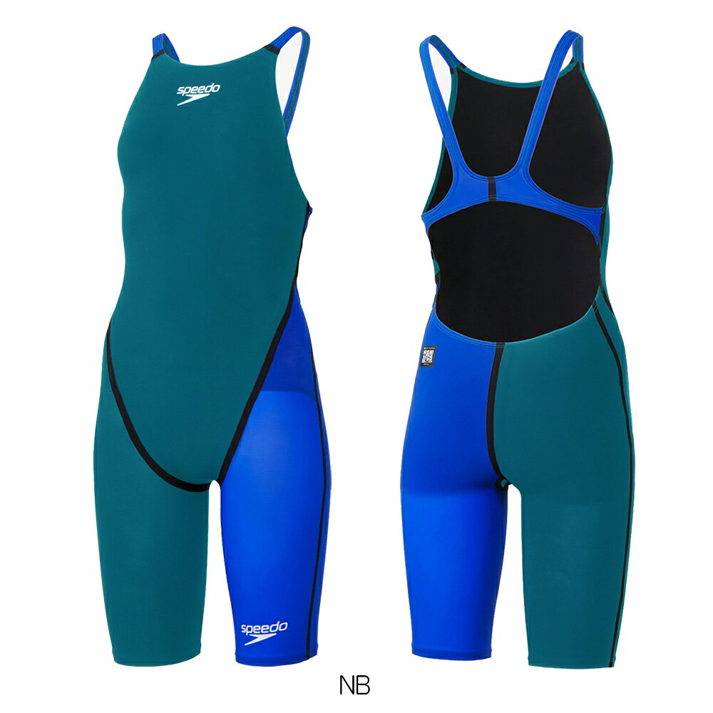 スピード SPEEDO 競泳水着 レディース WA承認モデル Fastskin Pro3 ファストスキンプロ3 オープンバックニースキン SCW12101F fina マーク あり fit-in-10026055 フィットネスショップFIT-IN サンプル画像2