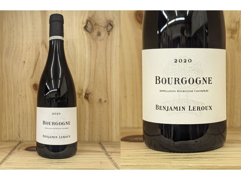 [2020] ブルゴーニュ　ルージュ（バンジャマン・ルルー）Bourgogne Rouge (Benjamin Leroux)