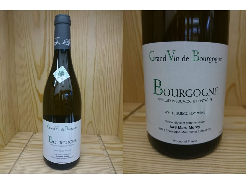 20：BRG：[2020]　ブルゴーニュ　ブラン（マルク・モレ）Bourgogne Blanc（Marc Morey）のサムネイル