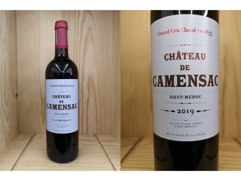 赤： シャトー・ド・カマンサック（オー・メドック）Chateau de Camensac (Haut-Medoc)