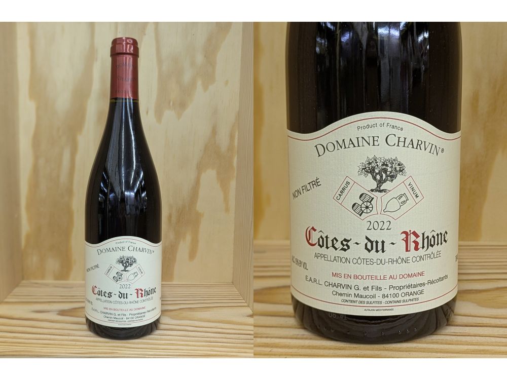 [2022] �����ȡ��ǥ塦�����̡����롼����ʥ����������COTES DU RHONE Rouge (Charvin)