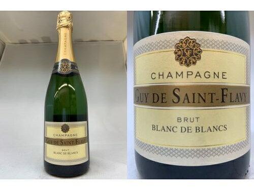 BB：[NV]　ギィ・ド・サンフラヴィー　ブリュット　ブラン・ド・ブラン　 Guy De Saint-Flavy　Brut Blanc de Blancs