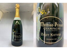 [NV] マチュー・プランセ　ブリュット ナチュール　プルミエ・クリュ Mathieu-Princet　Brut Nature Premier Cru 【NVSC】