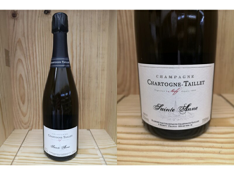 正規品：[NV/20]　シャルトーニュ・タイエ　”サンタンヌ”　ブリュットChartogne Taillet Sainte-Anne Brut