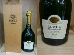 箱付：[2006]　テタンジェ　コント・ド・シャンパーニュ ブラン・ド・ブラン　Taittinger　Comtes de Champagne Blanc de Blanc