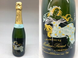 [NV] マチュー・プランセ　ブリュット プルミエ・クリュ ブラン・ド・シャルドネMathieu-Princet　Brut Premier Cru Blanc de Chardonnay【NVSC】